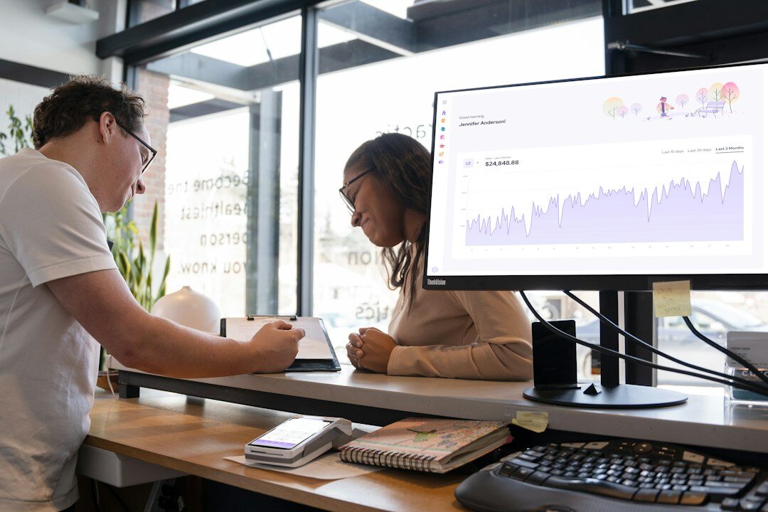 sociologist analyzing survey data