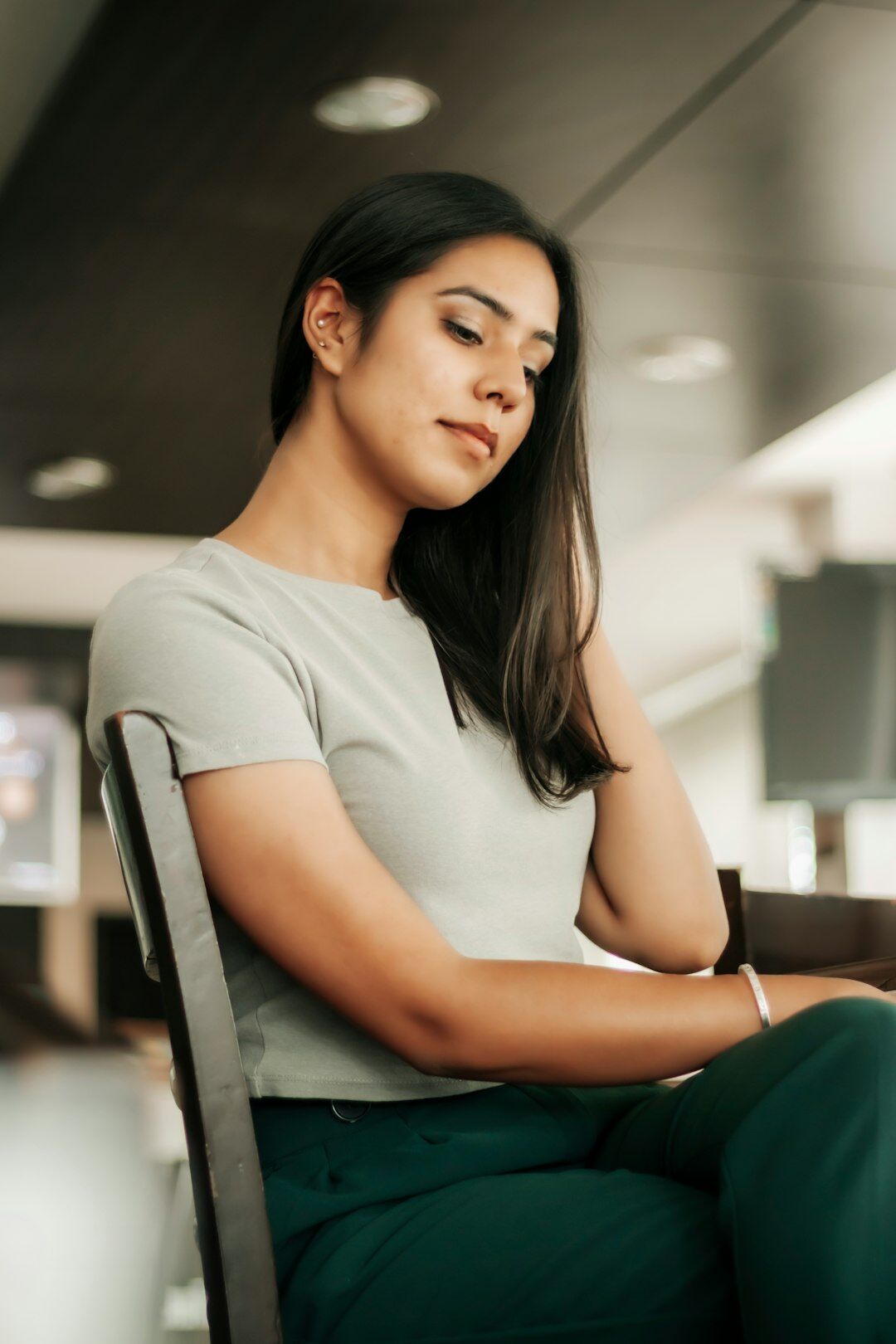 Professional portrait of a young German female data analyst