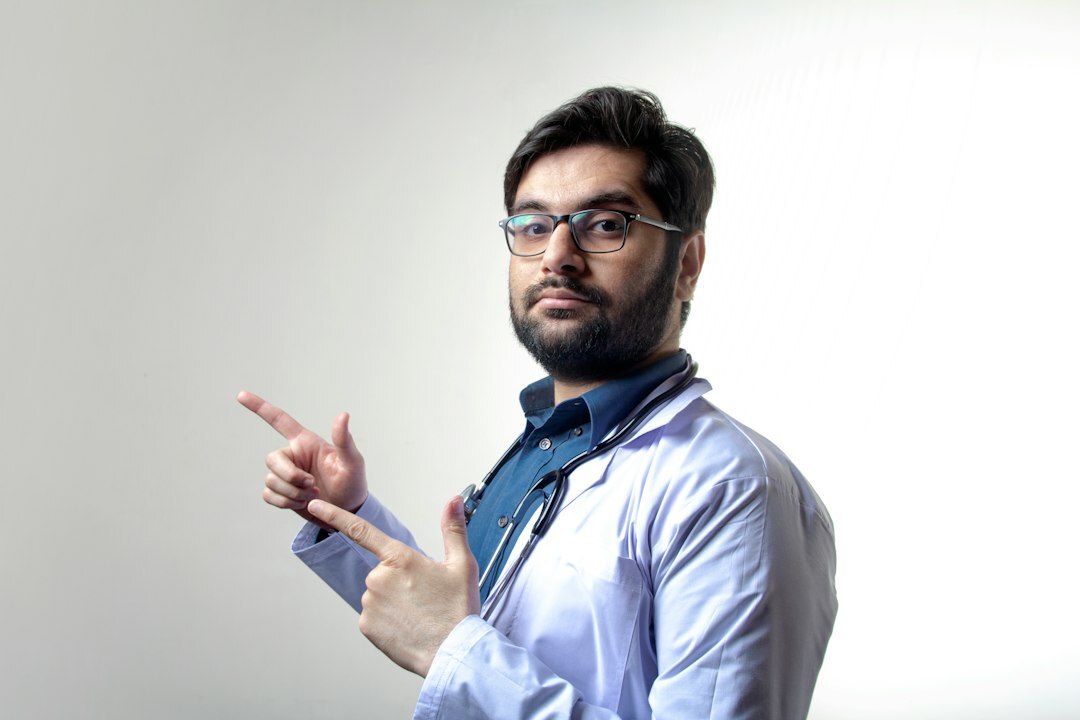 Professional portrait of a German male statistician